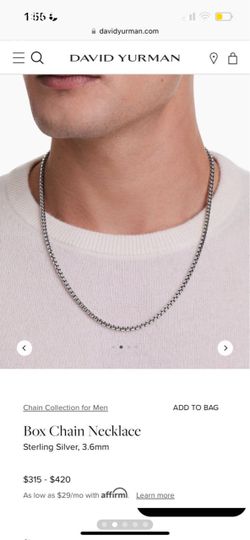DAVID YURMAN box chain