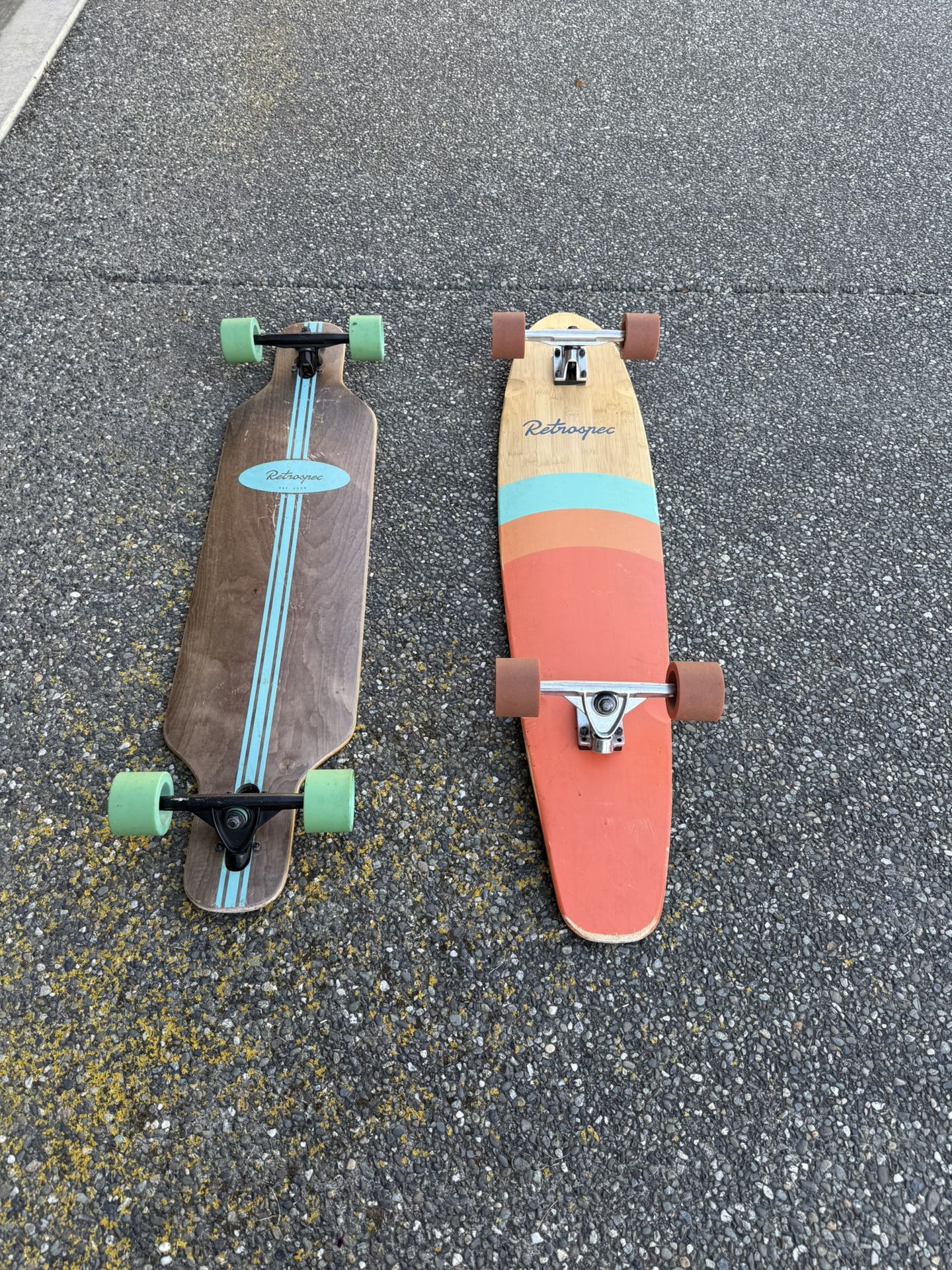 2 Retrospec Longboards