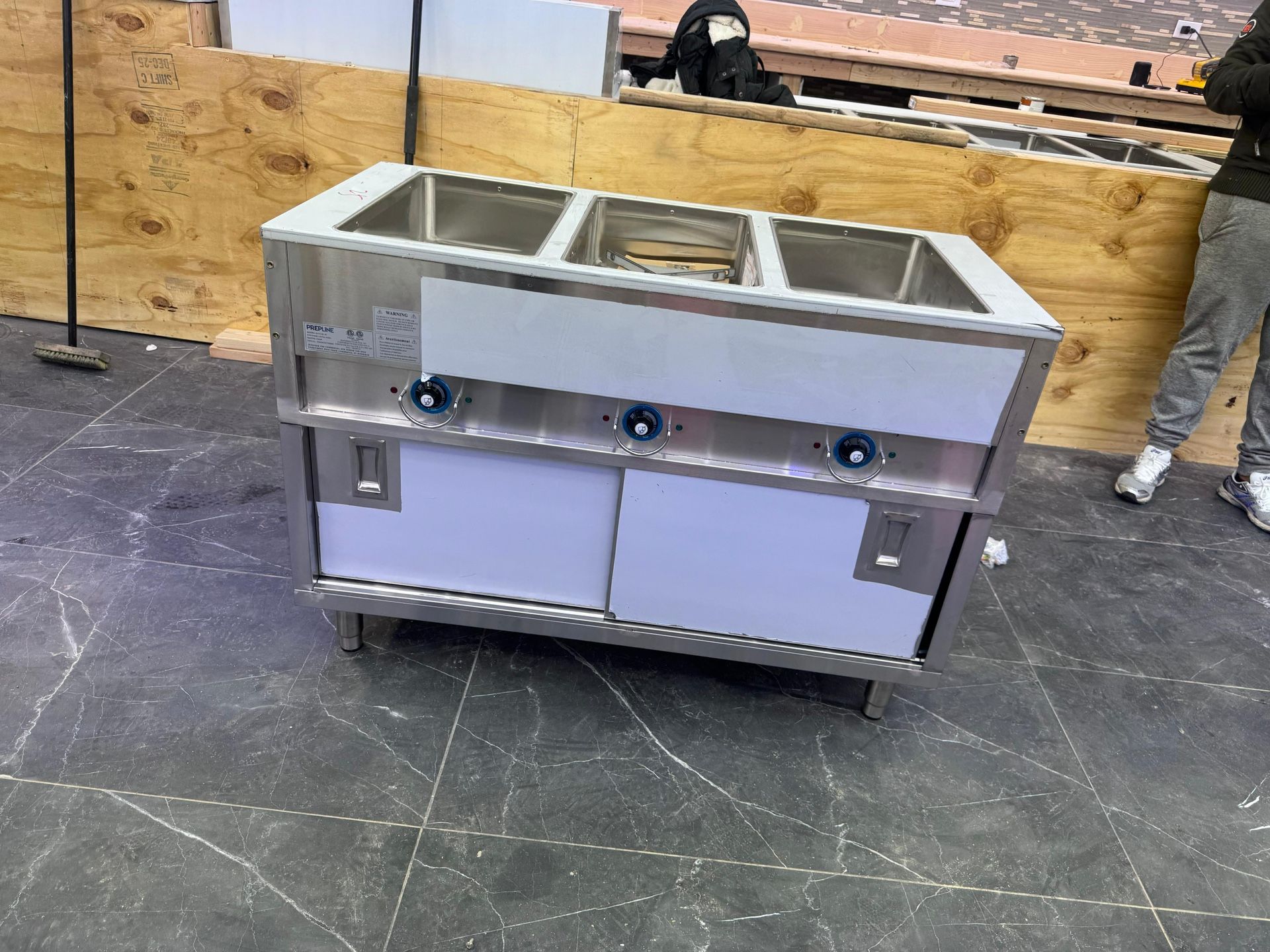 48” Electric Steam Table