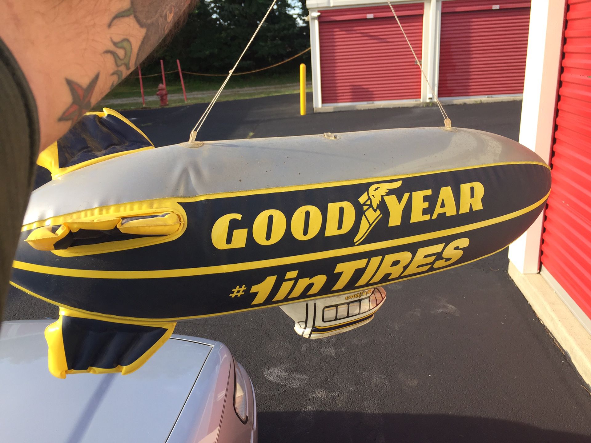 Goodyear inflatable blimp