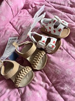 Two babygirl sandals NEW