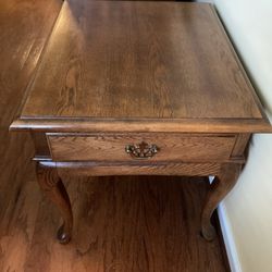 Wooden End Table