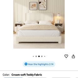 Queen Bed Frame. New Never Opened 