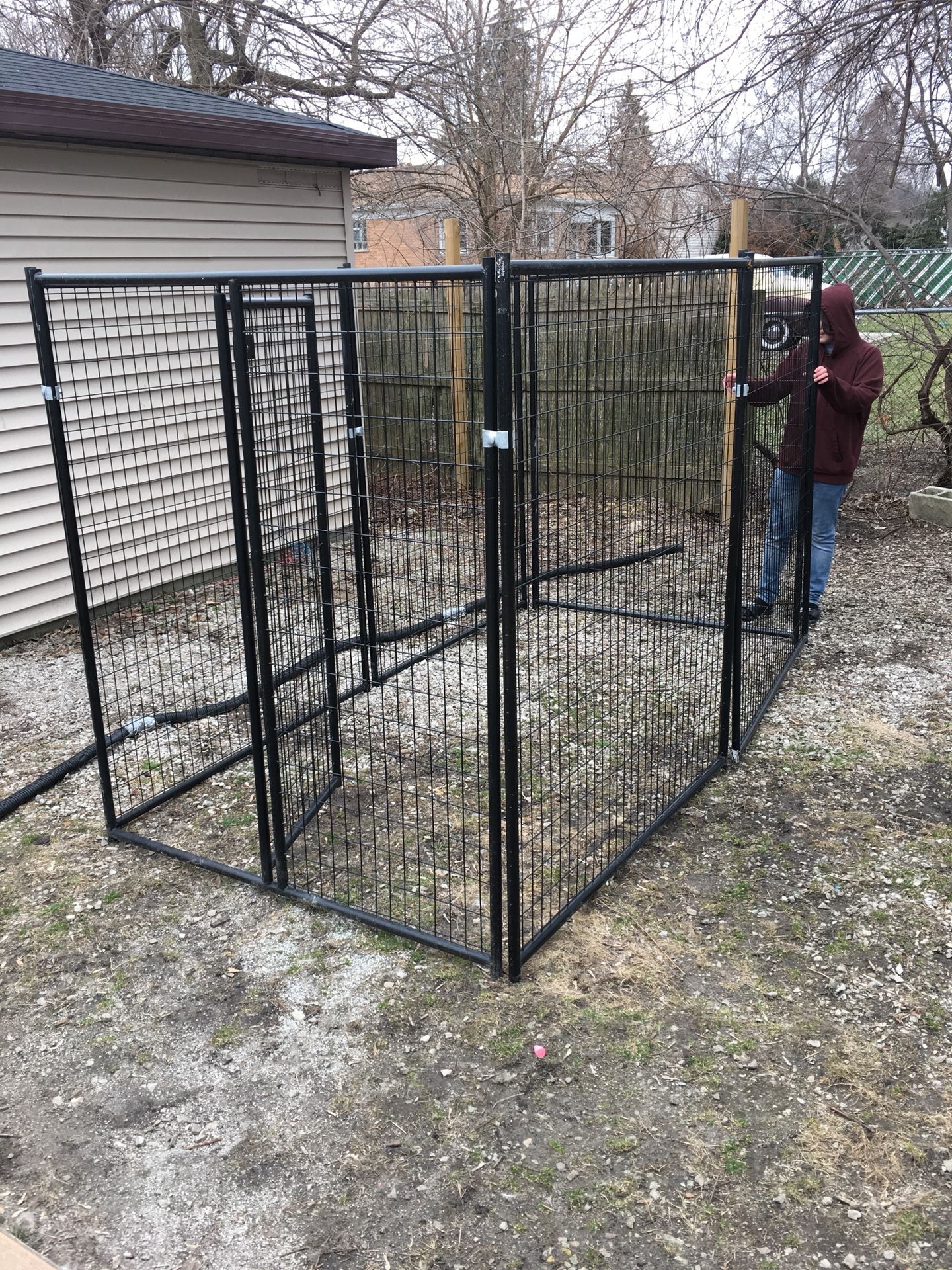 Master Paws 6x5x10 Power Coated Dog Kennel