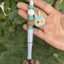 Whimsical Labubu Beaded Pen