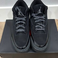 Air Jordan 3 Retro Black Cat Size 11 & 11.5 Available 