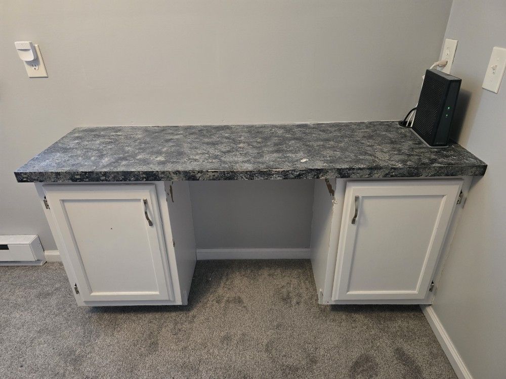 Cabinet with countertop