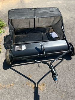 Tow Behind Lawn Sweeper