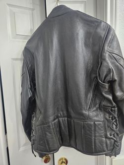 Men's XL Leather Motorcycle Jacket