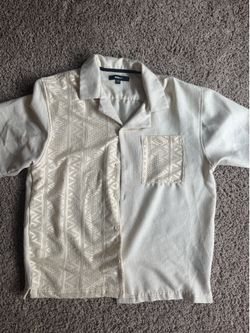 Fashion Nova Patterned Button Up Shirt