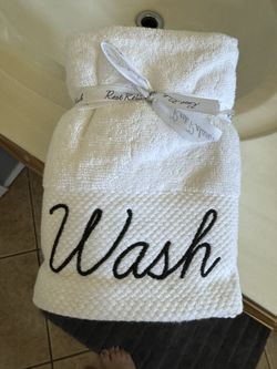 White Handtowels