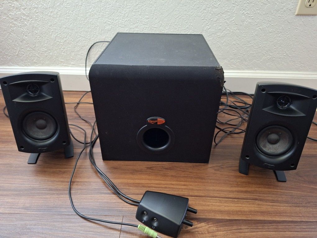 Klipsch ProMedia 2.1 THX Desktop Computer Speaker System - Black
