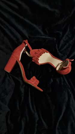 Red Vince Camuto Heels