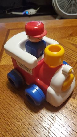 Vintage Push & Go Toy Train By Tomy (1991)