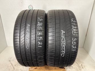 2 tires 285 35 21 pirelli p zero as pz4 no repairs