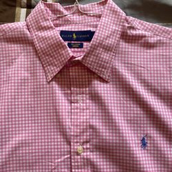 Like New Ralph Lauren Dress Shirts And Tommy Bahamas Pullover 2 Xl 