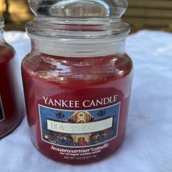 Yankee Candle “Home for the Holidays”  Jarred Candle