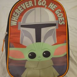 Small Baby Yoda Backpack