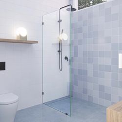 Frameless Fixed Single  Shower Panel