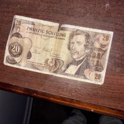 20 Austrian Schilling