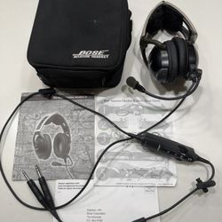 Bose Aviation Headset X A10