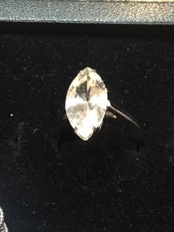 Crystal $ 925 silver ting