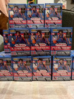 2021-22 Panini Prizm Basketball Fanatics Blaster Green Wave Factory Sealed