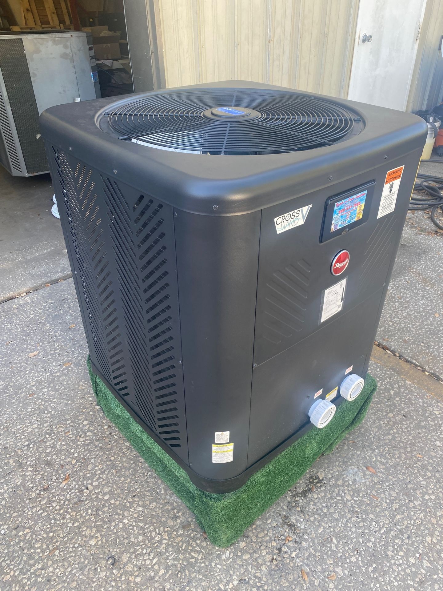 Rheem Crosswind 8550TI pool heat pump