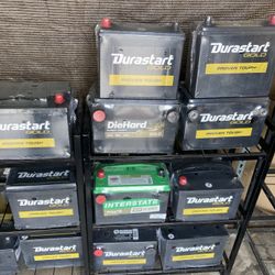Car batteries