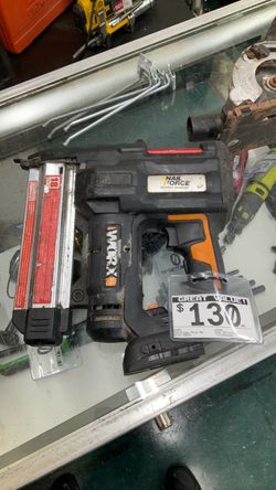 WORX Nail Force Cordless Brad Nailer