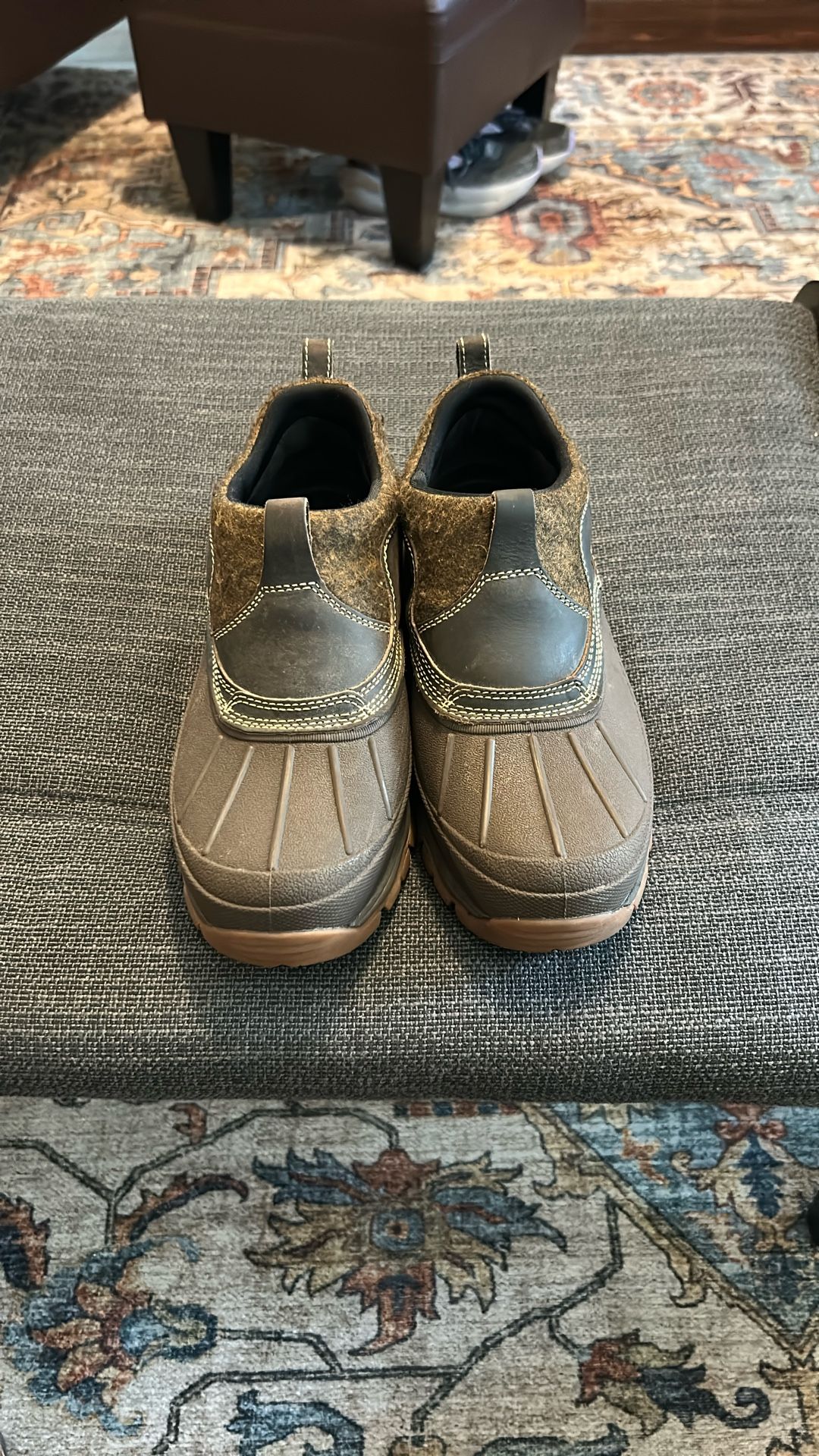 LL Bean Storm Chaser 4 Slip On Low Duck Boots Arctic Grip Waterproof Women’s 8.5