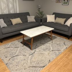 scandinavian design laura sofa & Loveseat