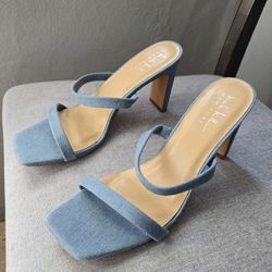Nicole Miller Heels BLUE 8.5