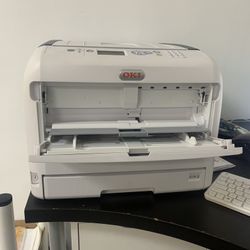 Oki White Printer
