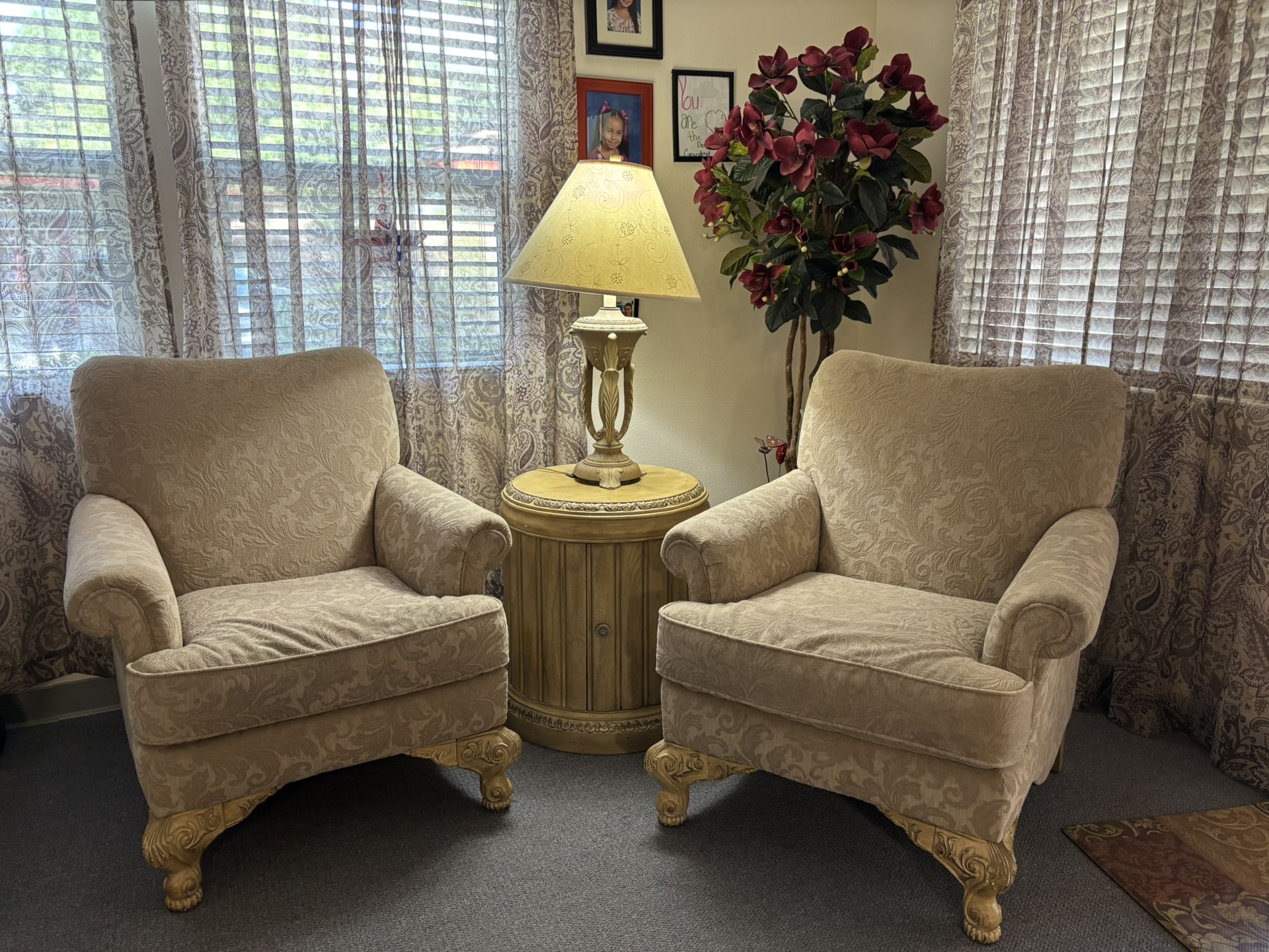 Chairs And End Table