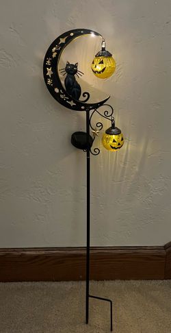New Solar Halloween Decor Yard Stake