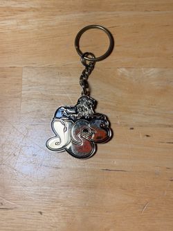Yes Band Logo Metal Keychain