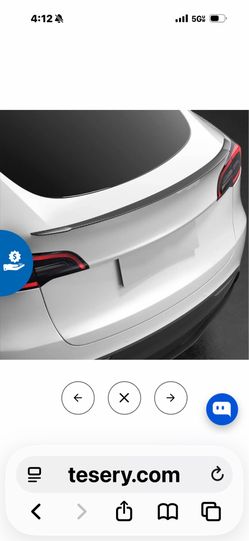 Tesla model 3 Rear spoiler