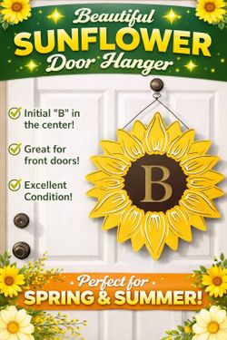 🌻 Beautiful Sunflower Door Hanger 