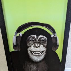 Large Chimpanzee Wall Art