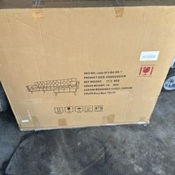 Patio Couch Navy Blue $120
