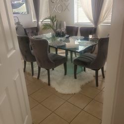 Dining Table With 6 Chairs