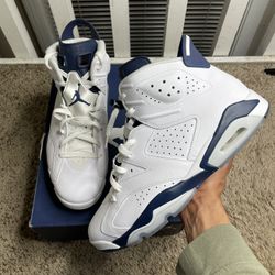 2022 Air Jordan 6 Retro Midnight Navy 
