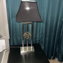 Lamp With End Table Stand