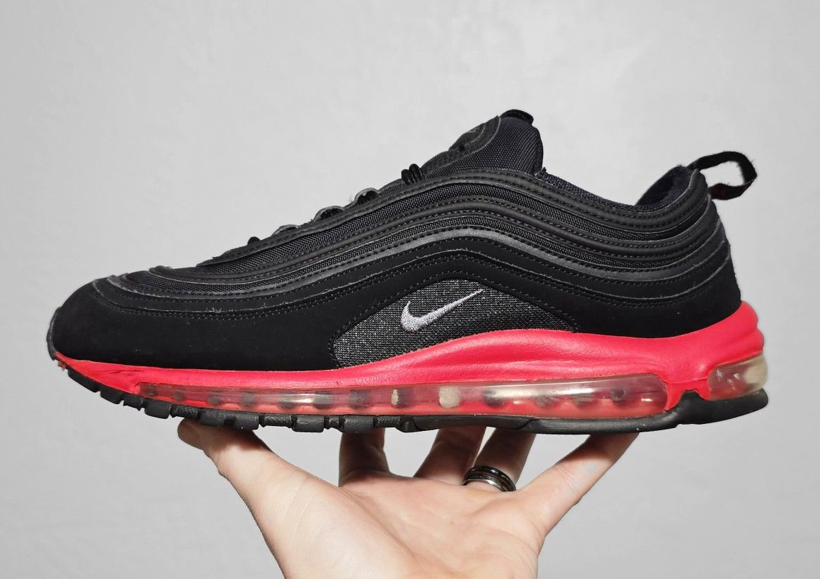 2011 Nike Air Max 97 Challenge Red π₯π§Mens Size 10.5 RARE Vintage