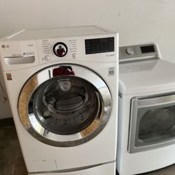 Lg Washer + Dryer