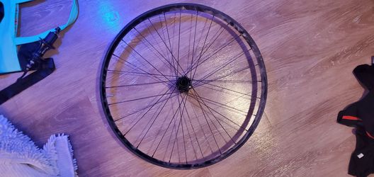 SunRingle SRX rear hub with wheel.