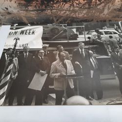 Collectible NYC USPS  History Photograph Fire Prevention