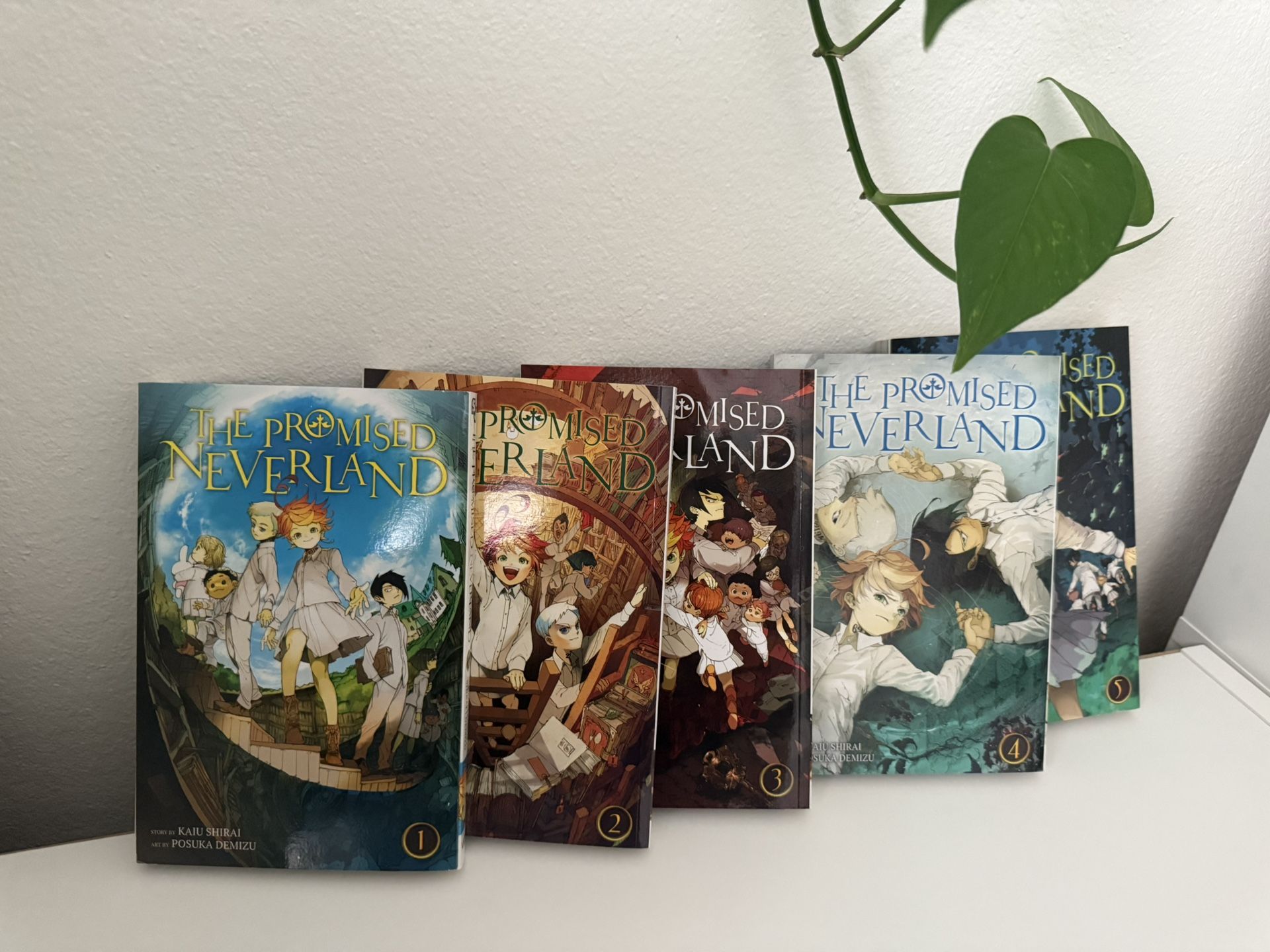 The Promised Neverland Manga, Kaiu Shirai, Volumes 1-5 Brand New