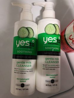 Yes To Inc Cucumbers Gentle Milk Cleanser 6 fl oz